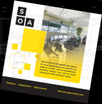 soa agencement bureau etudes brochure salle de controle salle de supervision par SOA Agencement bureau d'études pour CSU, entreprises et industriels.