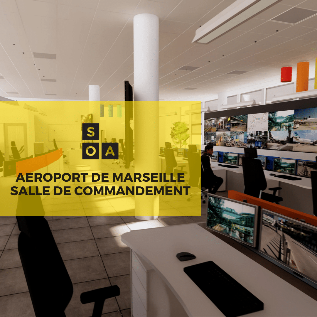 SOA Agencement remporte le marché de la salle de commandement de l’aéroport de Marseille [vidéo] 1