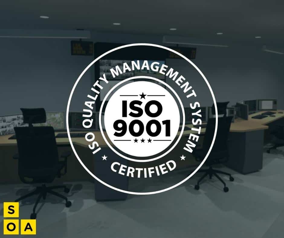 L'agencement SOA pour salles de contrôle certifié ISO 9001 version 2015 1