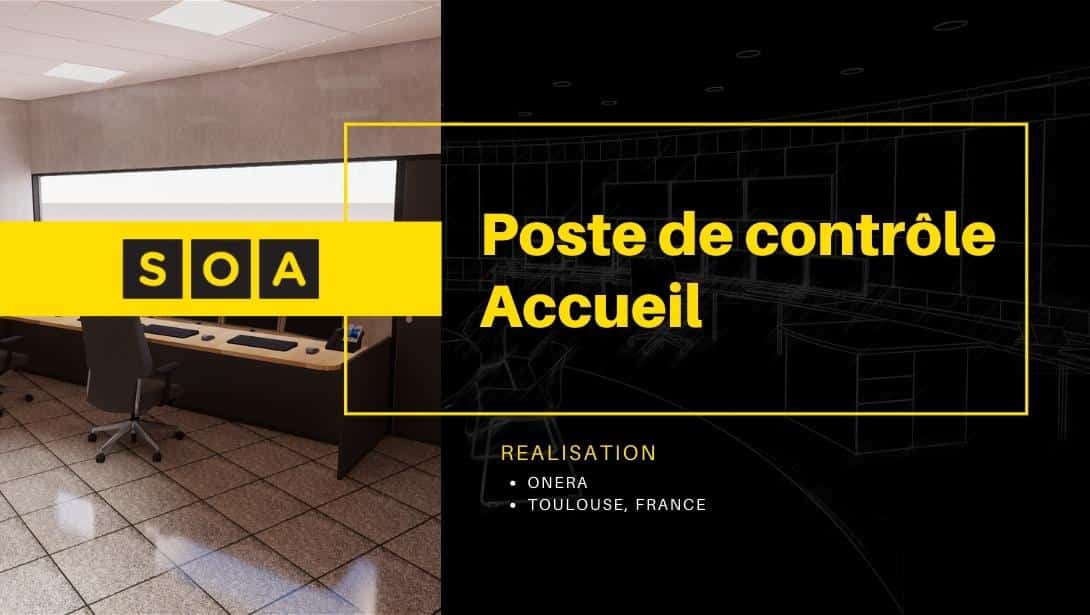 Poste de contrôle - Salle de contrôle ONERA 1