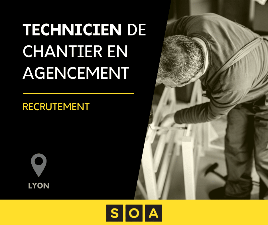 Recrutement d’un technicien de chantier en agencement 1