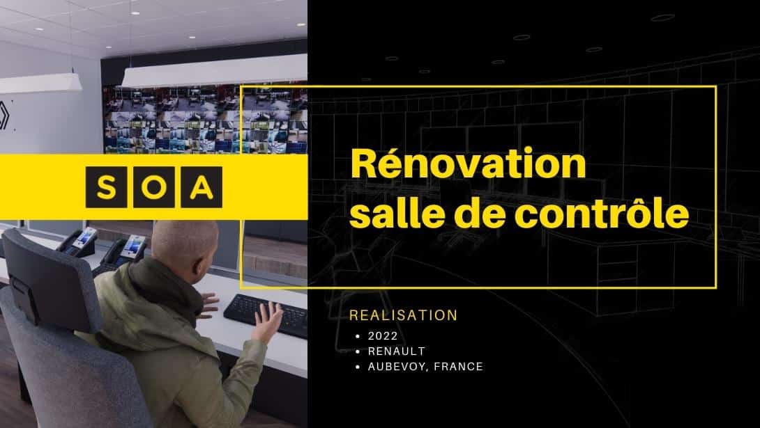 Rénovation salle de controle Renault 2