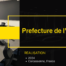 Vue d’ensemble du projet d’aménagement de la salle COD 11 – Préfecture de l’Aude par SOA à Carcassonne